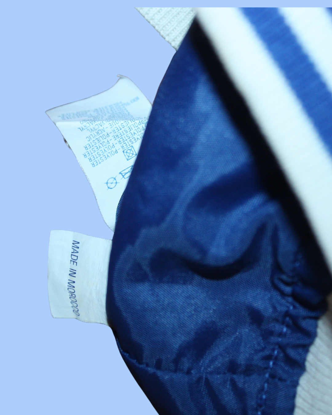 Varsity jacket vintage bleue 6 ans