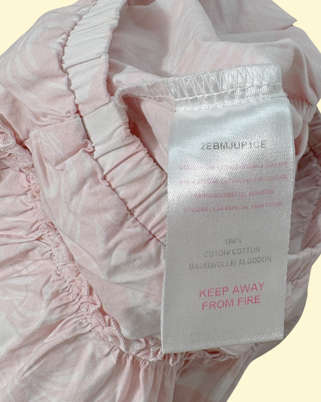 Jupe rose à bloomer intégré 9 mois