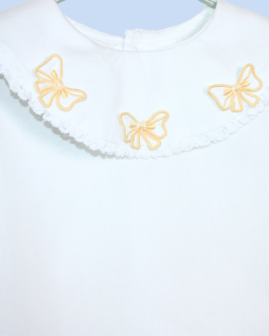 Chemisier vintage blanc 6 mois