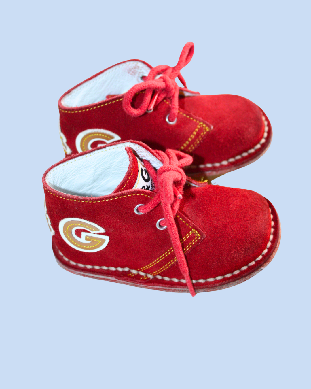 Desert boots rouges pointure 20