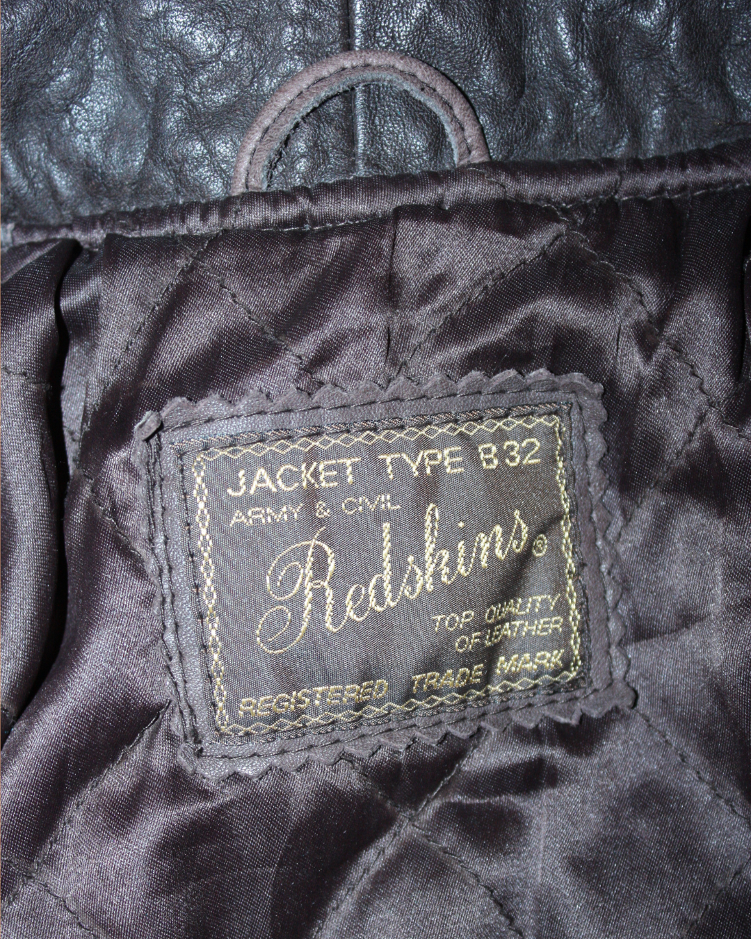 Veste en cuir marron 8 ans