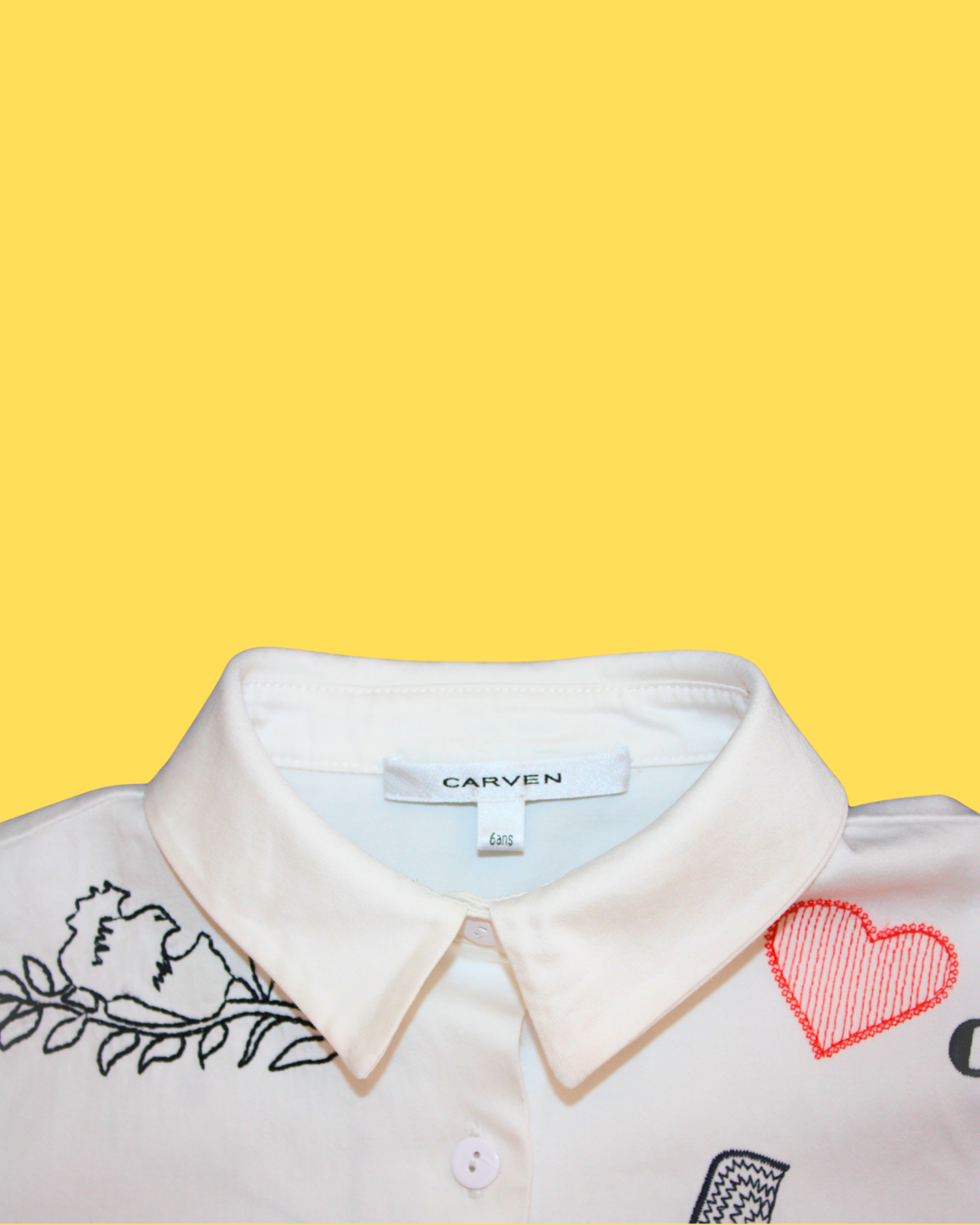 Chemise brodée - 6 ans