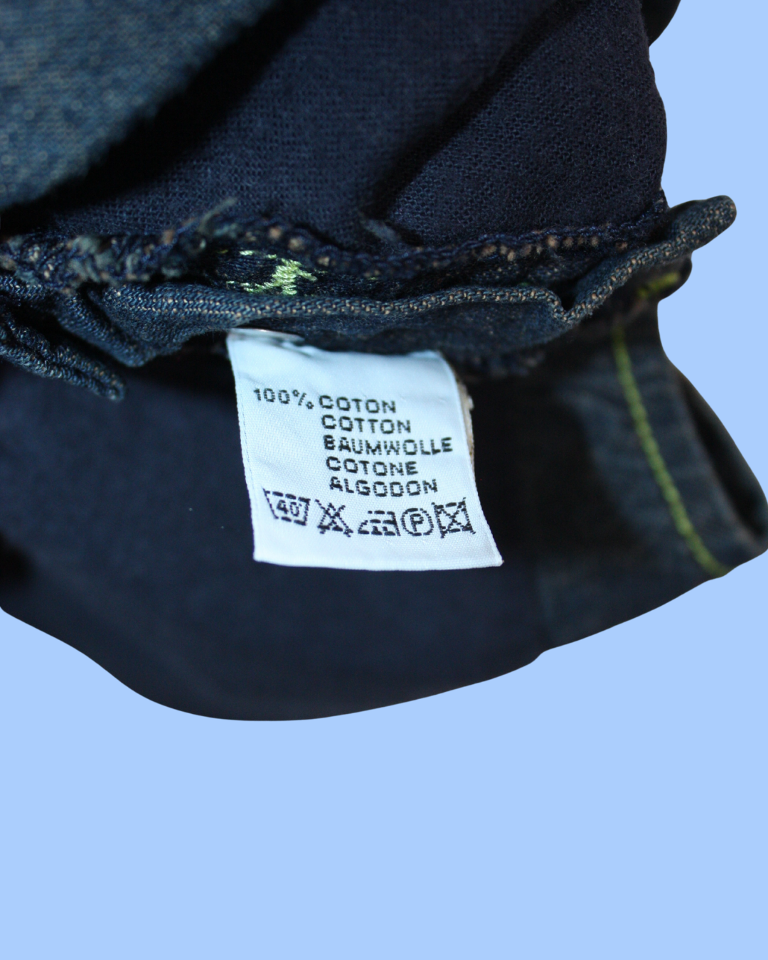 Robe en jean vintage 90s 6 mois