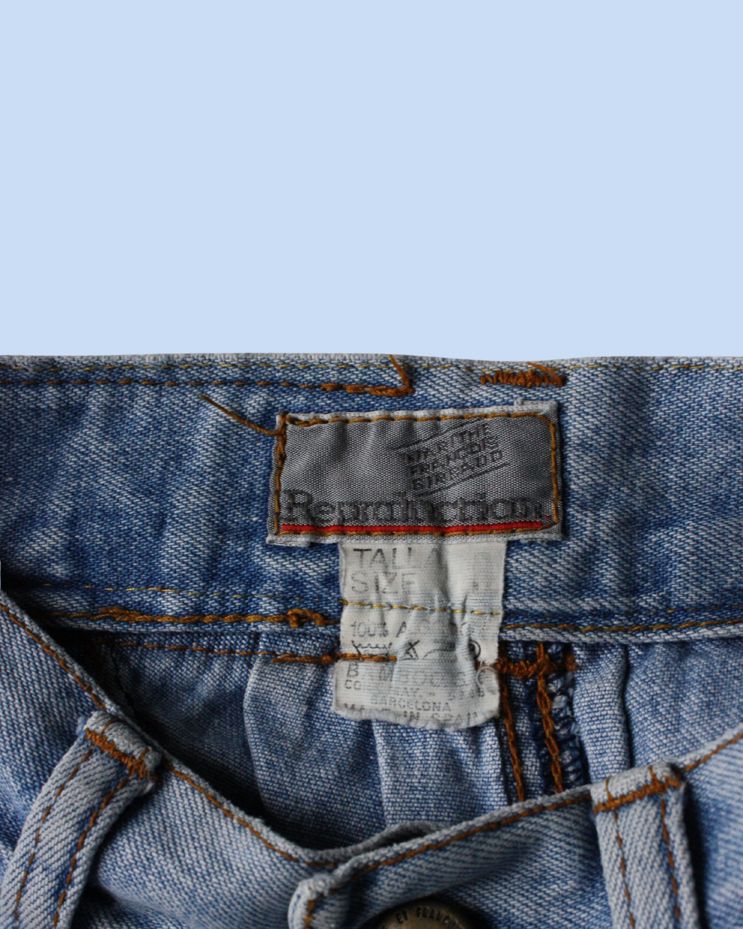 Short en jean vintage 6 ans