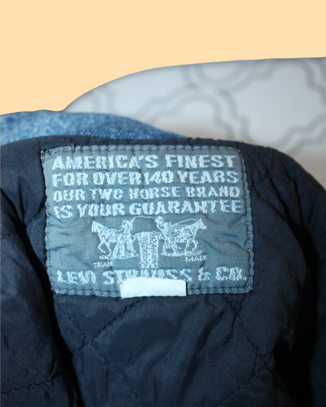 Veste bomber en jean vintage 12 ans