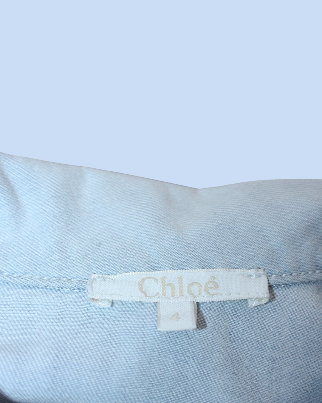 Veste en jean 4 ans