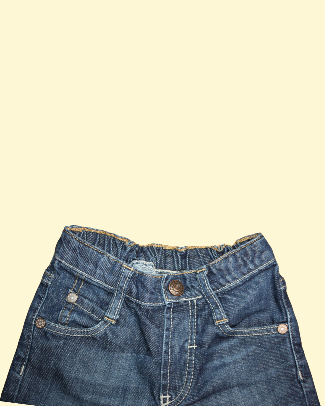 Jeans brut coupe droite 2 ans