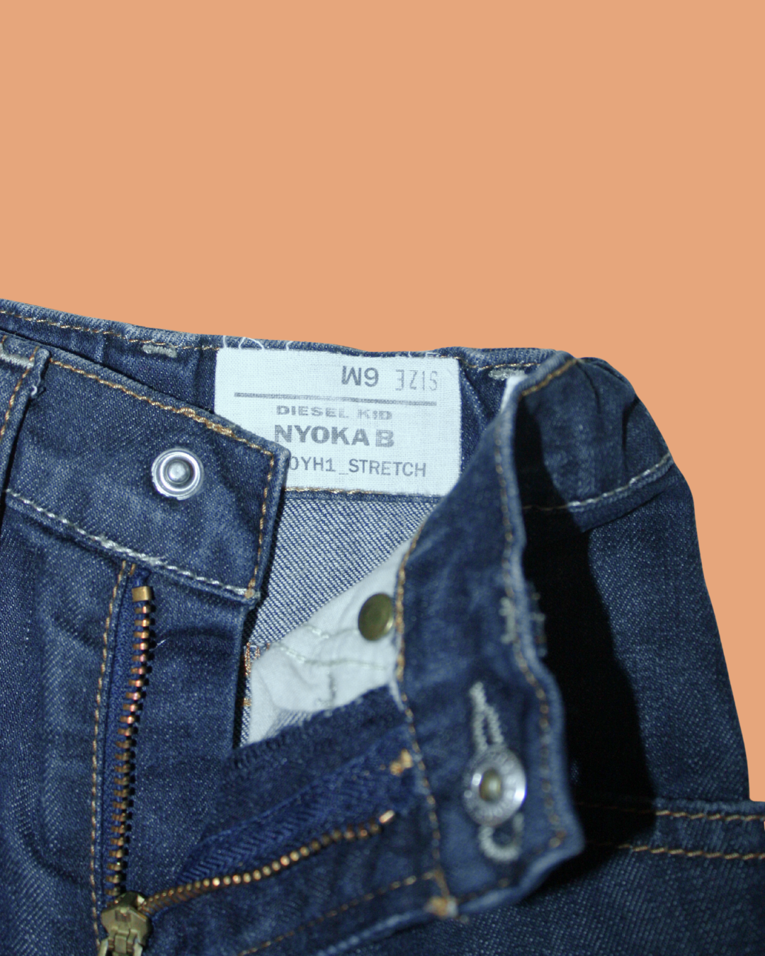 Jean bleu foncé 6 mois