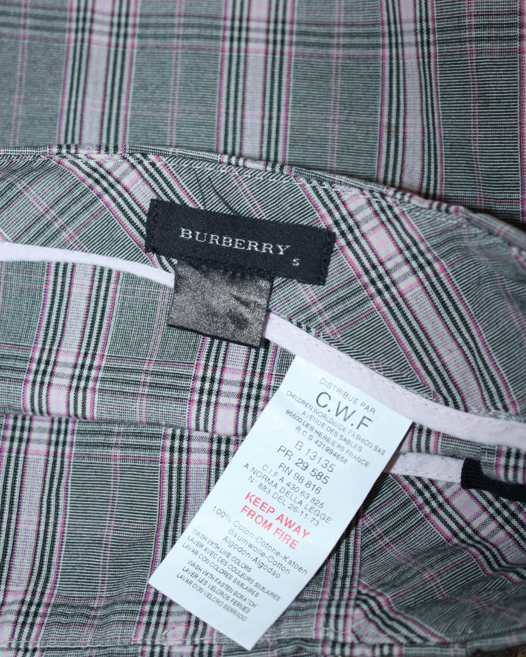 Jupe tartan 5 ans