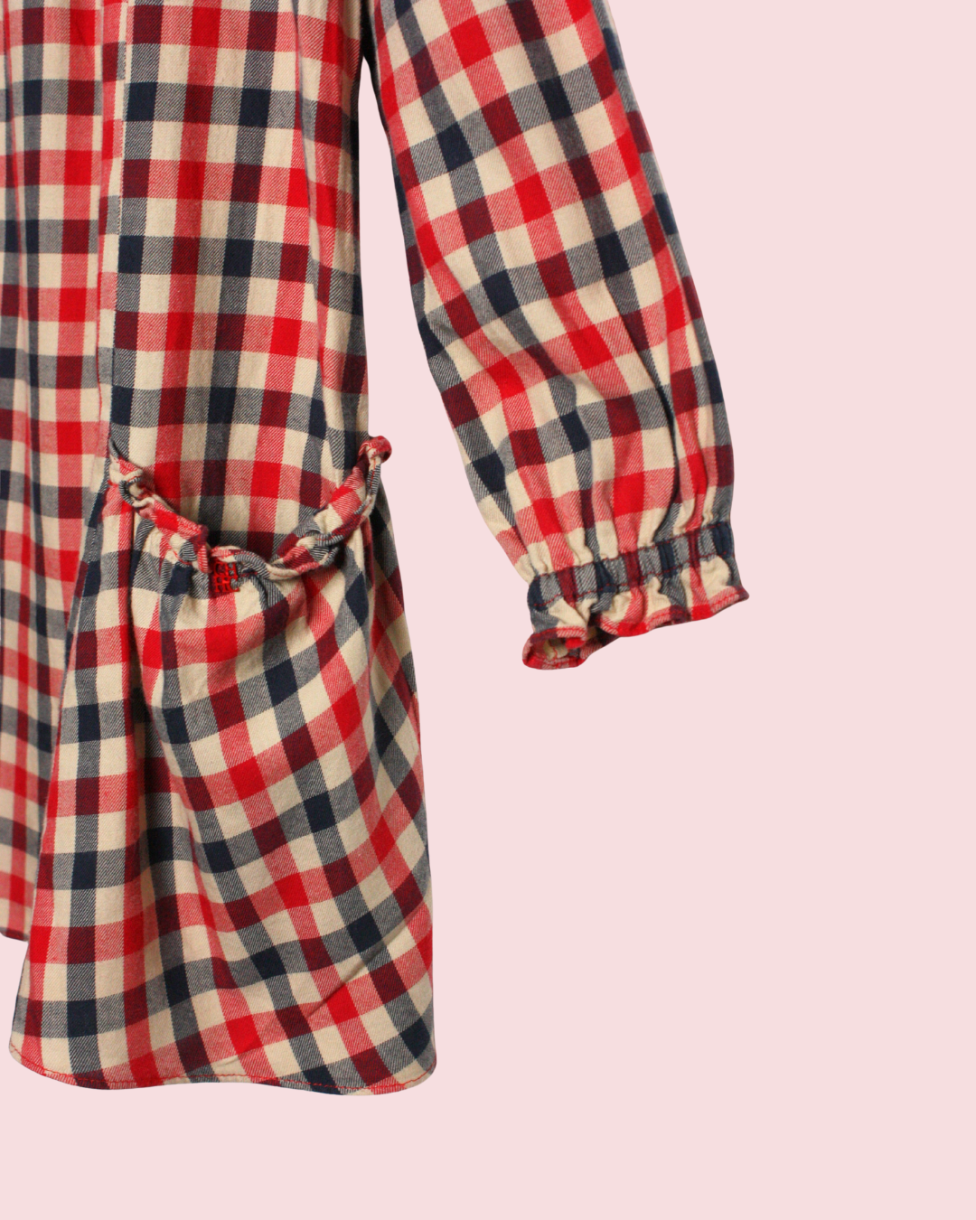 Robe à carreaux 6 ans