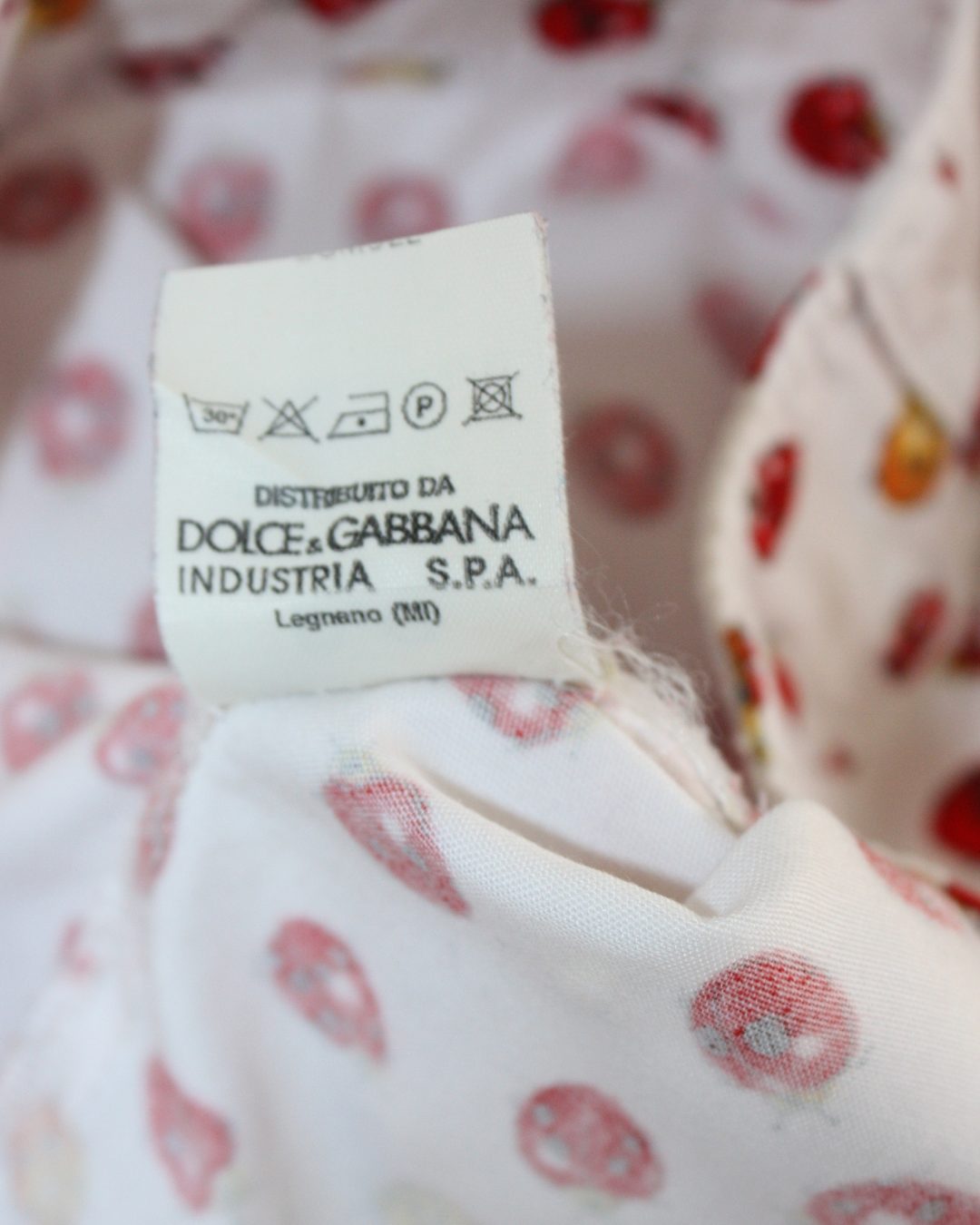 Veste imprimée coccinelles 8 ans