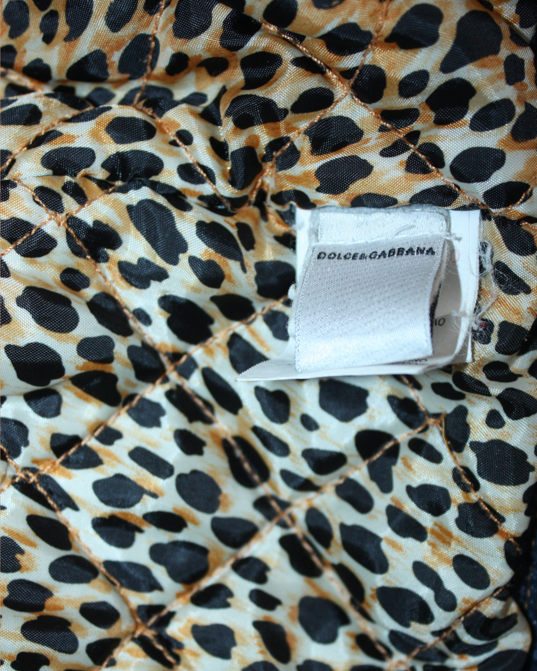 Veste en jean et léopard 18 mois mixte