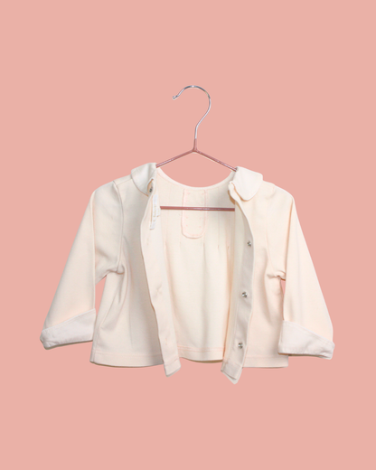 Chemisier en coton rose 6 mois
