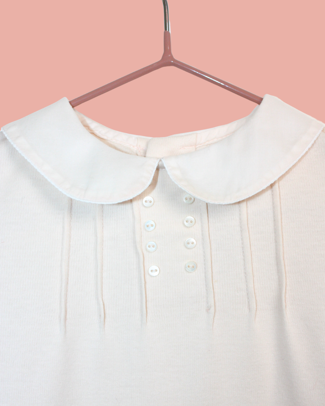 Chemisier en coton rose 6 mois