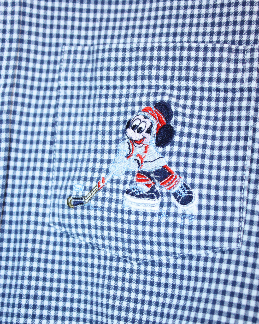Chemise à carreaux vichy bleus 10 ans