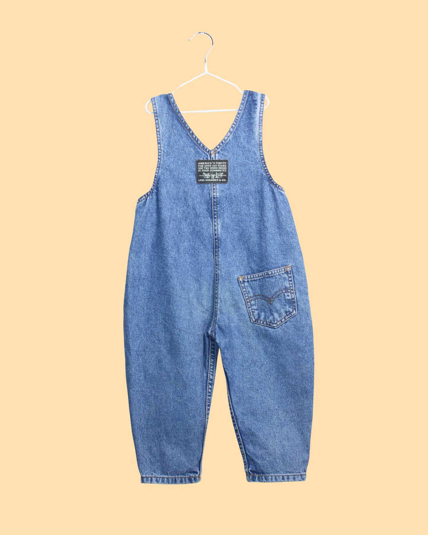 Salopette en jean vintage 90s 2 ans
