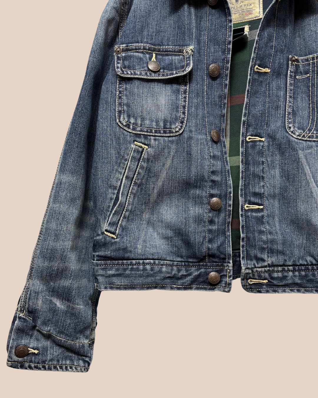 Veste en jean 8 ans