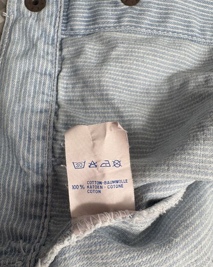 Veste en jean vintage 90s white tab 1 an