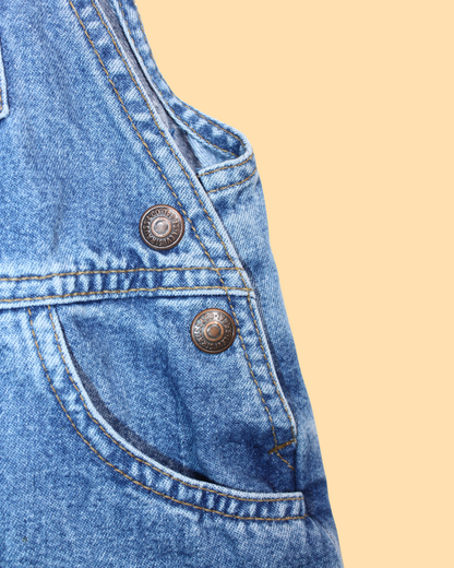 Salopette en jean vintage 90s 2 ans