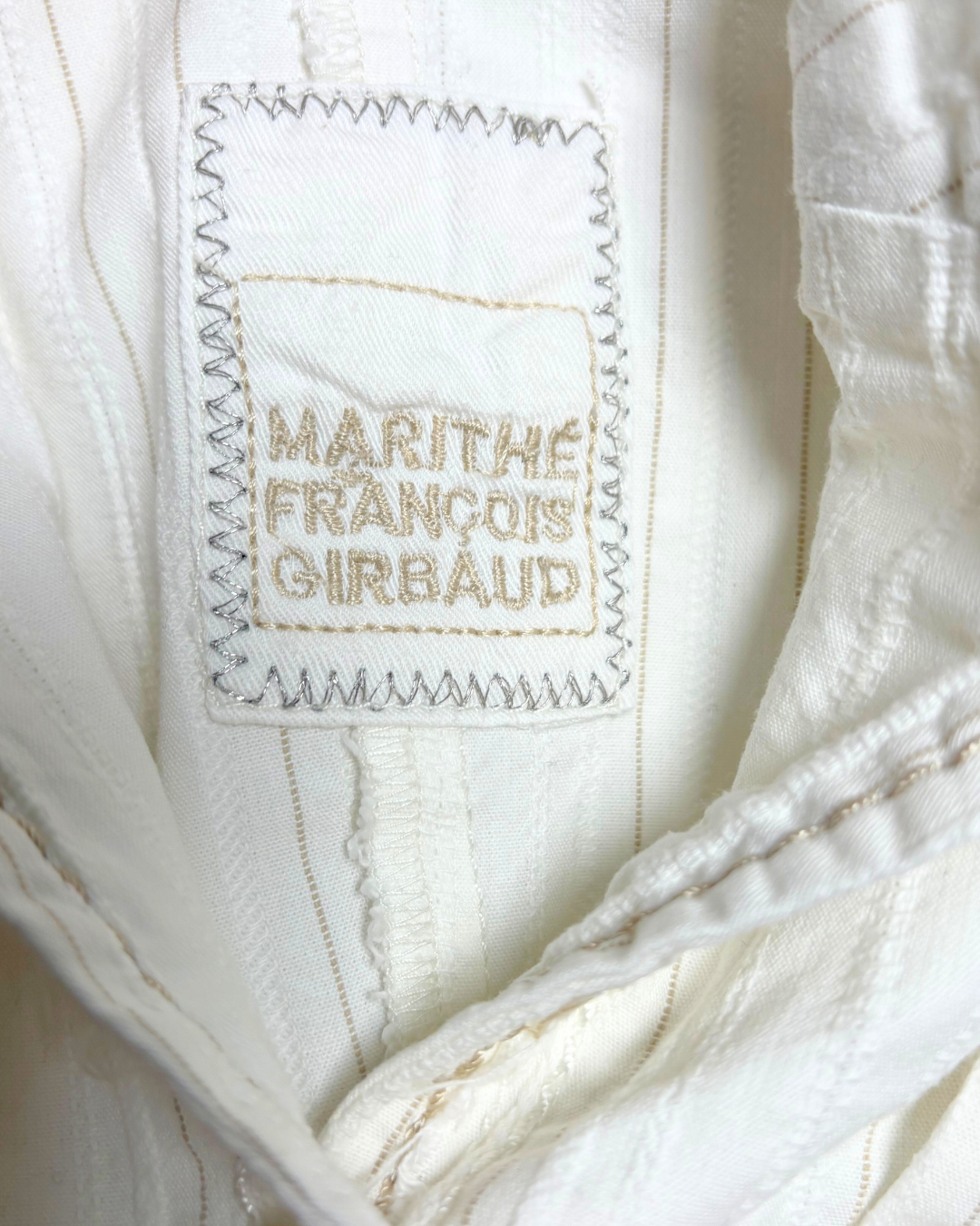 Veste destructurée blanche 4 ans