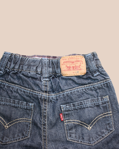 Jean brut coupe baggy engineered 6 mois