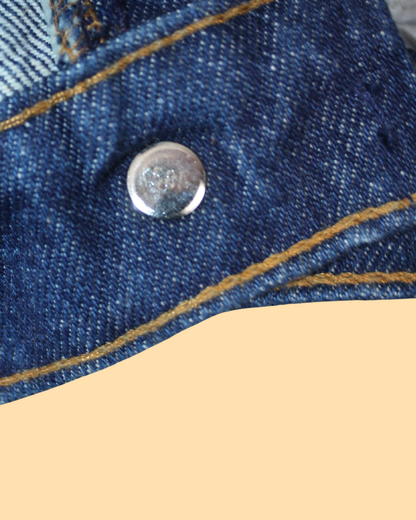 Jean brut orange tab regular fit 5 ans