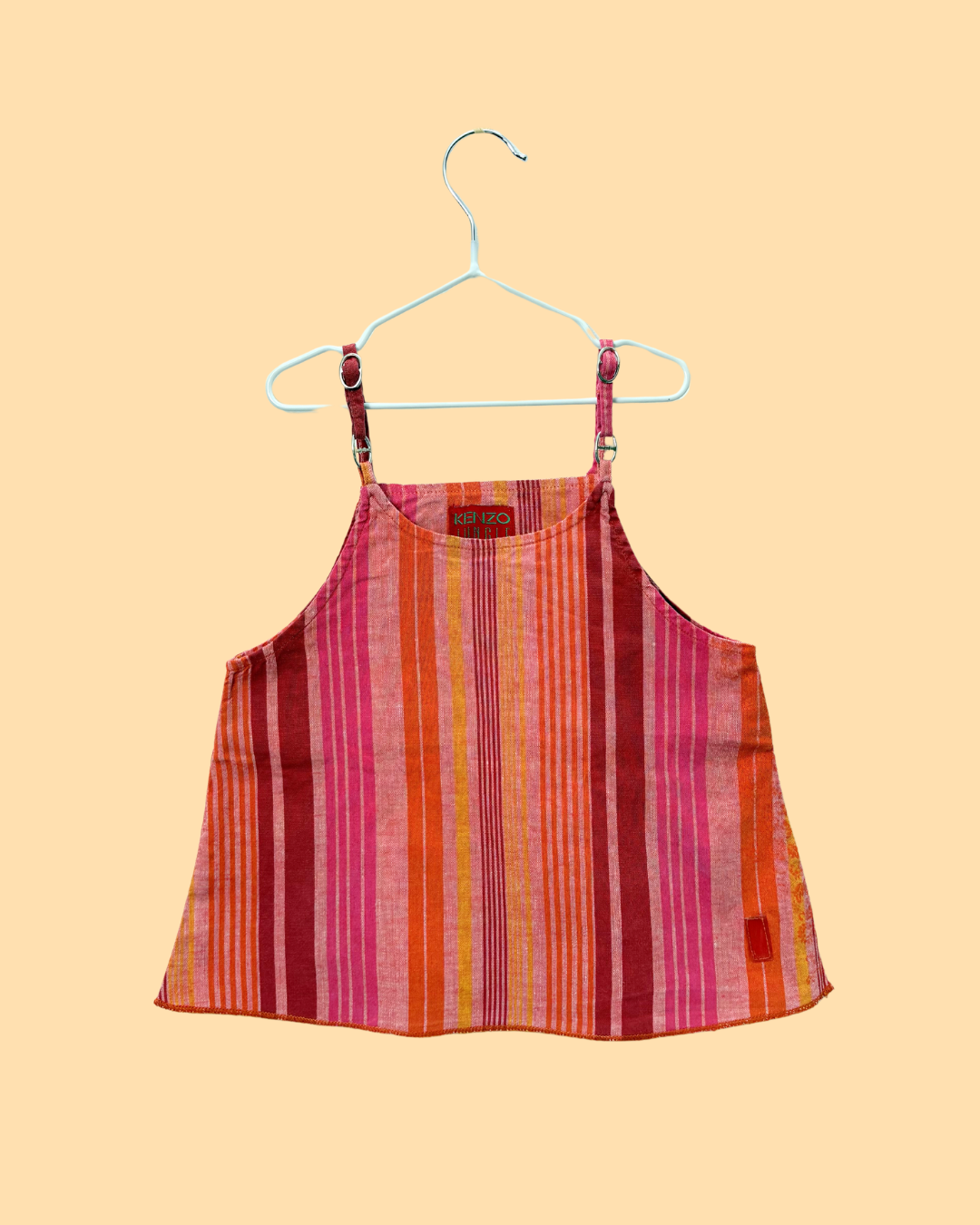 Top collection Jungle à rayures orange et rose 5 ans