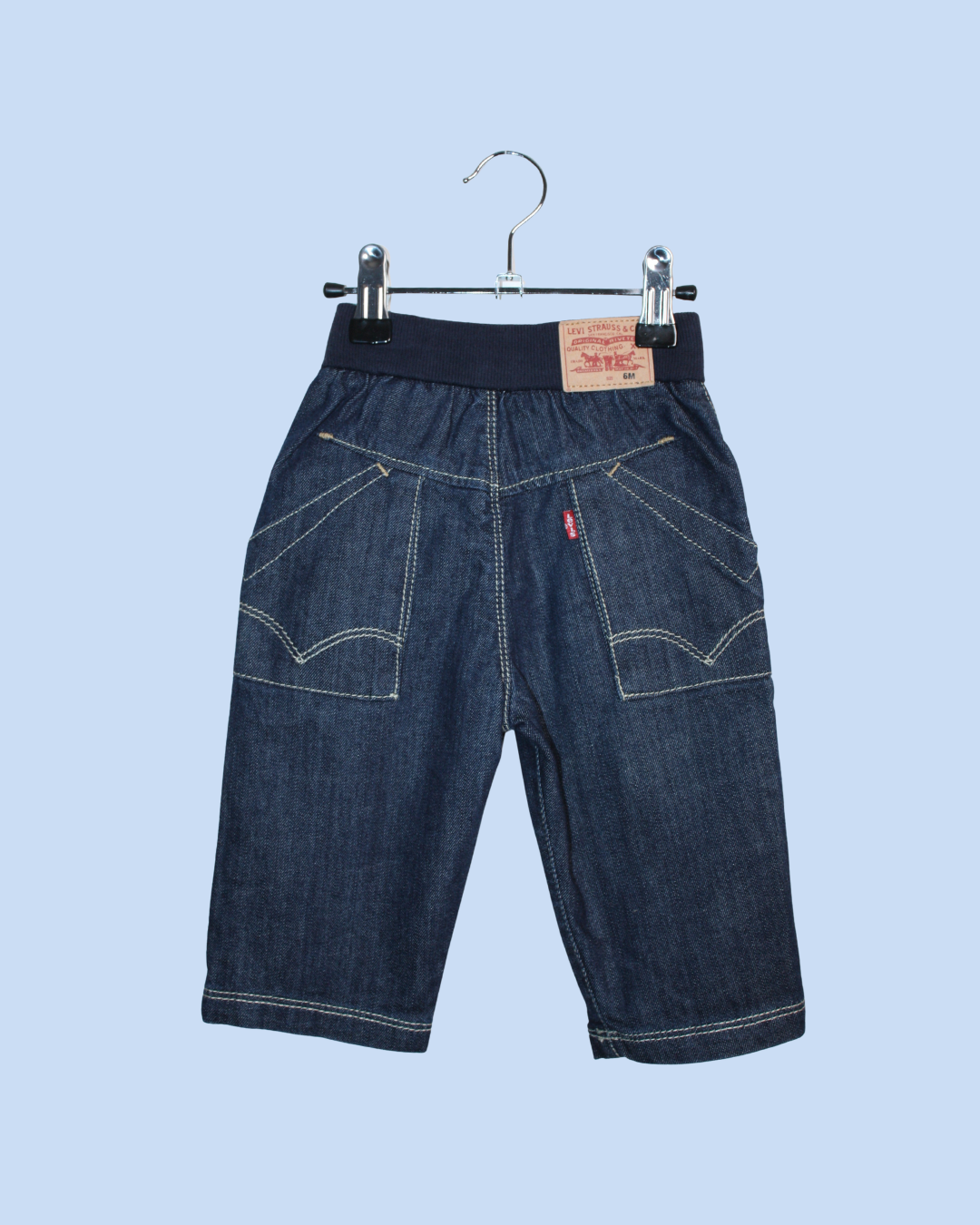 Jean brut coupe baggy 6 mois