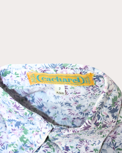 Chemisier liberty vintage 70s 2 ans