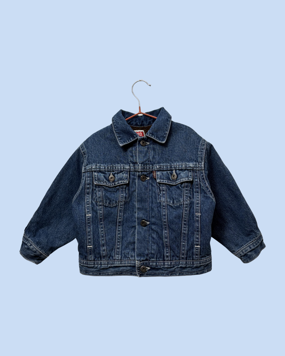 Veste en jean doublée 18 mois