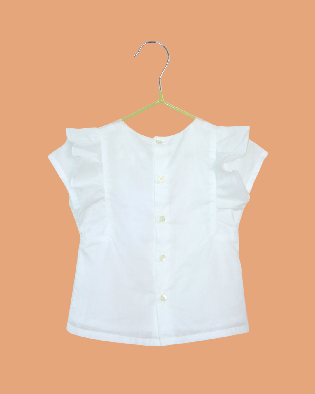 Blouse en coton brodée 6 mois