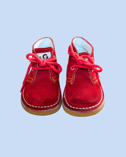 Desert boots rouges pointure 20