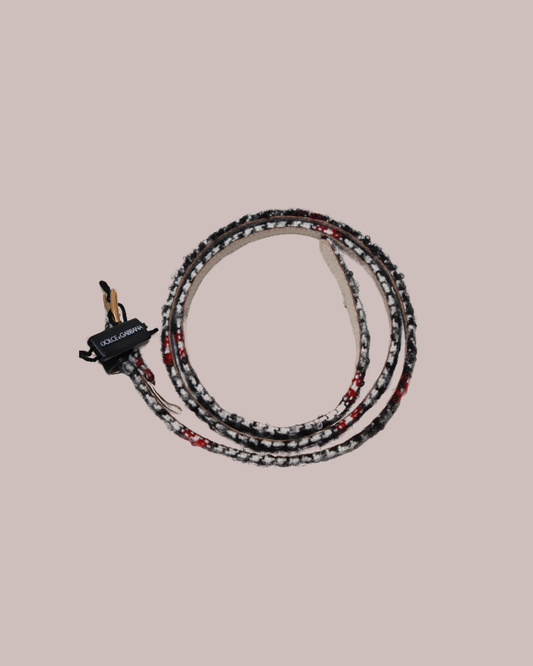 Ceinture en tweed