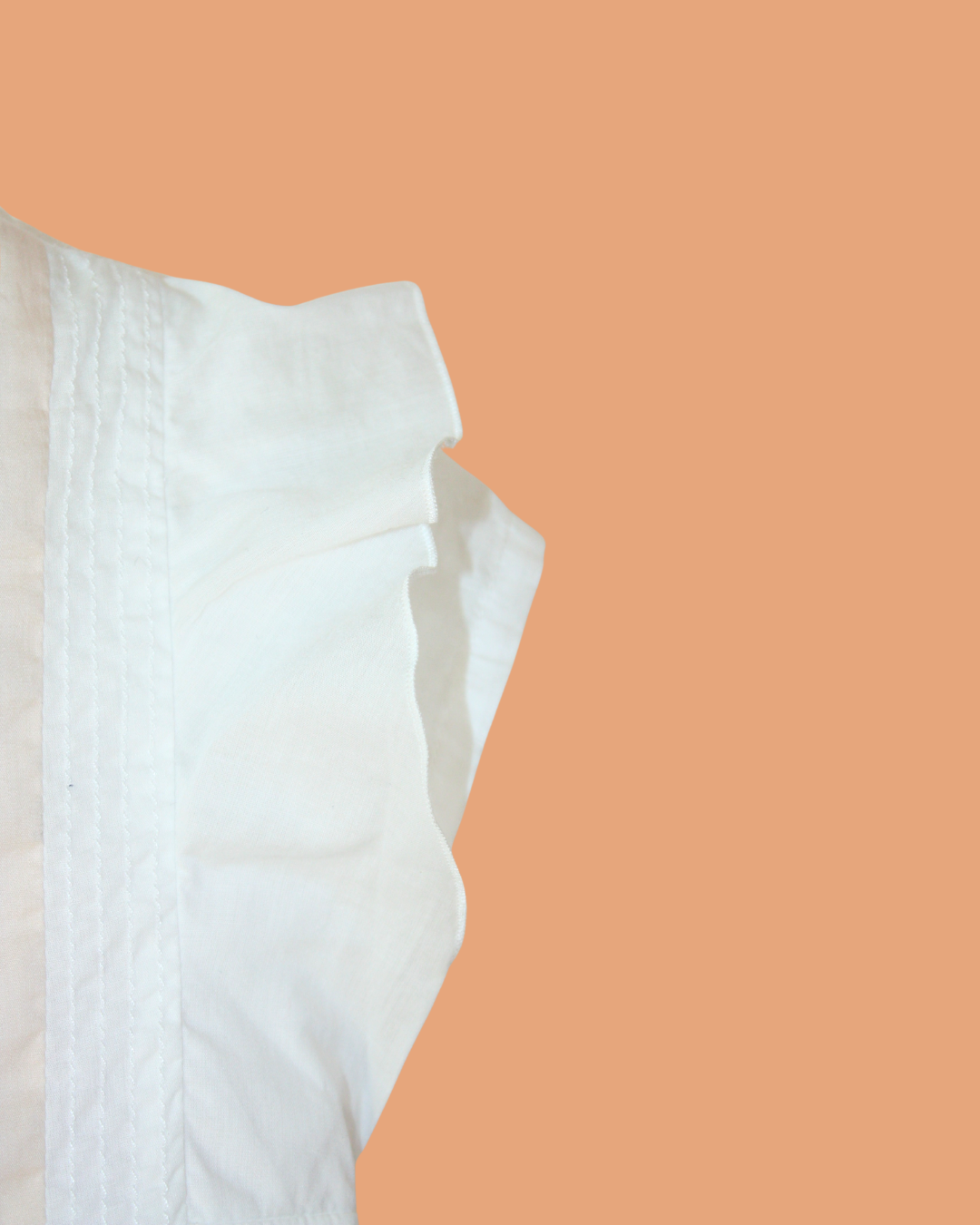 Blouse en coton brodée 6 mois