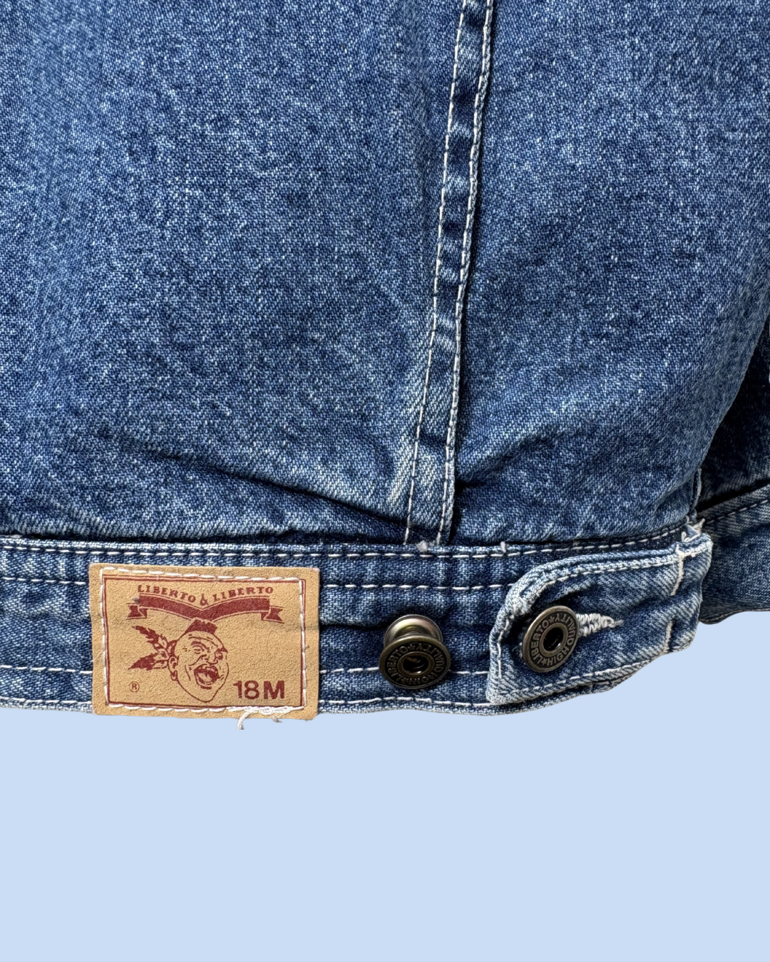 Veste en jean doublée 18 mois