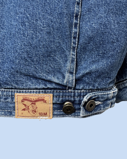 Veste en jean doublée 18 mois