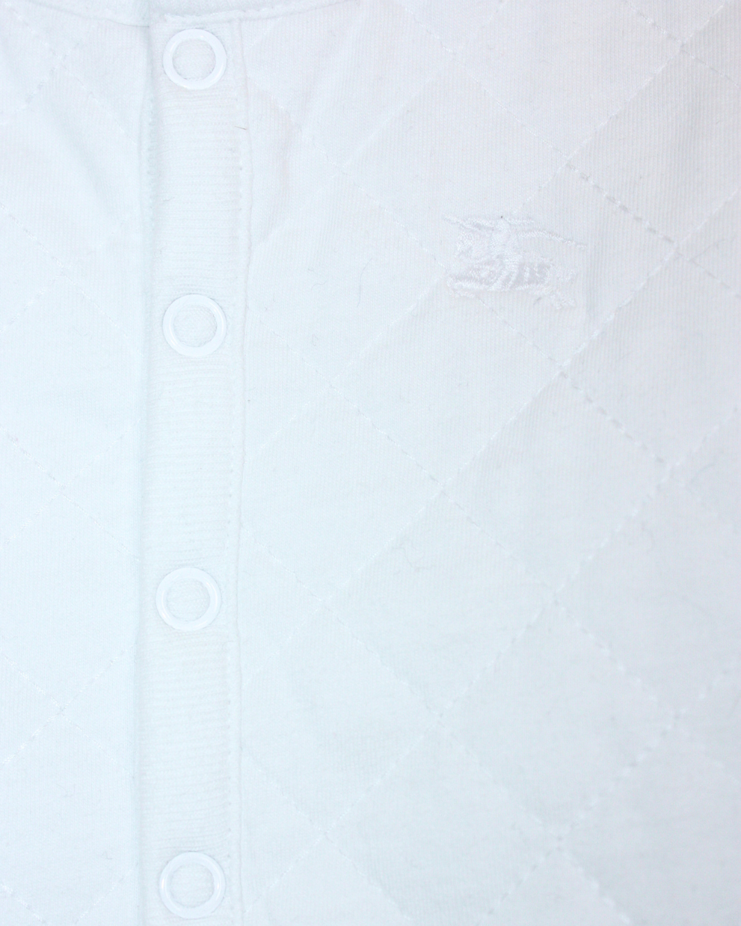 Veste matelassée blanche 3 mois