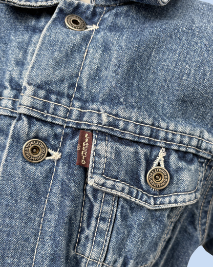 Veste en jean doublée 18 mois