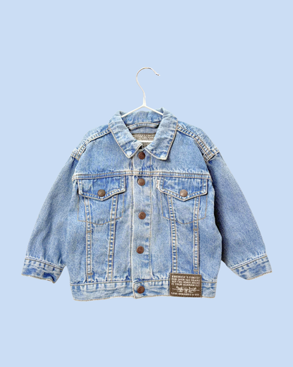 Veste en jean vintage 1990s white tab 2 ans