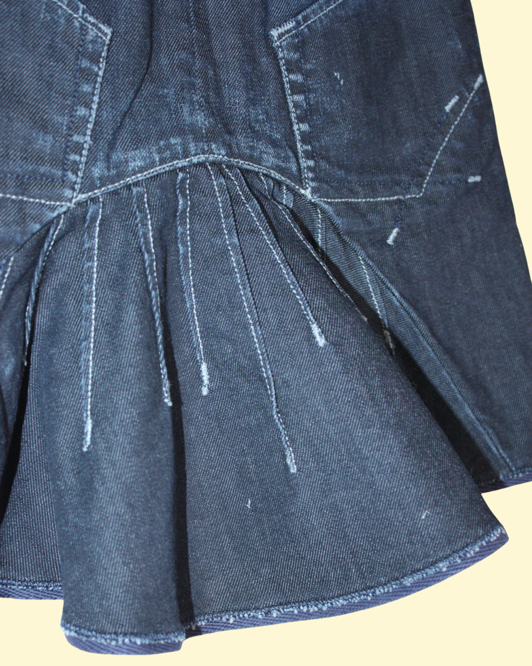 Jupe en jean vintage 6 ans