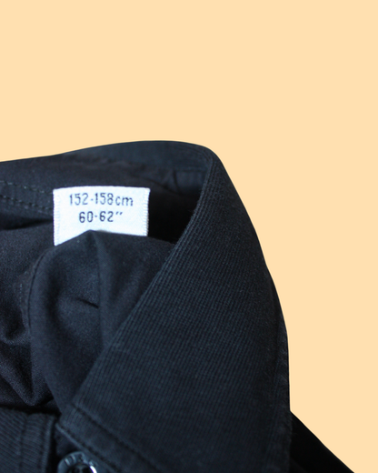 Chemise noire 6 ans