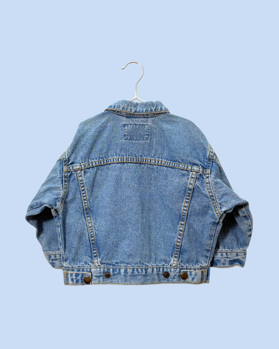 Veste en jean vintage 1990s white tab 2 ans