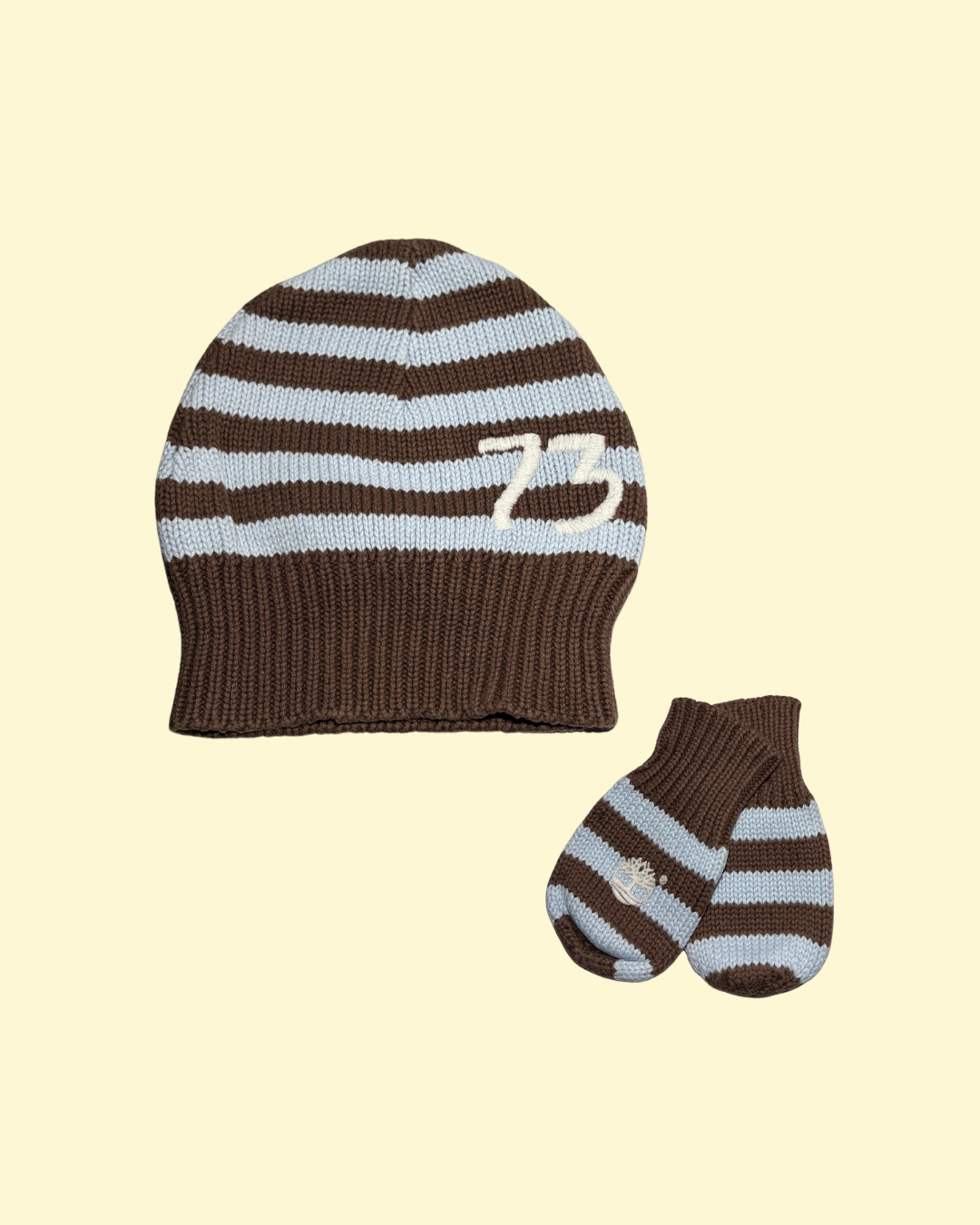 Ensemble bonnet et moufles 18 mois