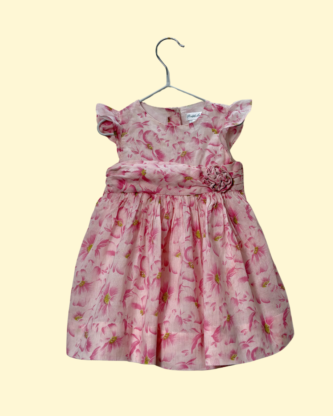 Robe à fleurs 9 mois