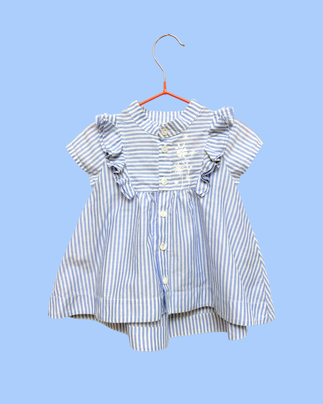 Robe à rayures 6 mois