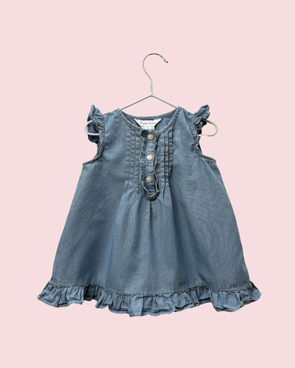 Robe bleue 9 mois
