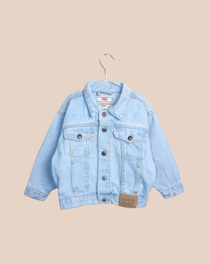 Veste en jean clair vintage 70s rare 3 ans