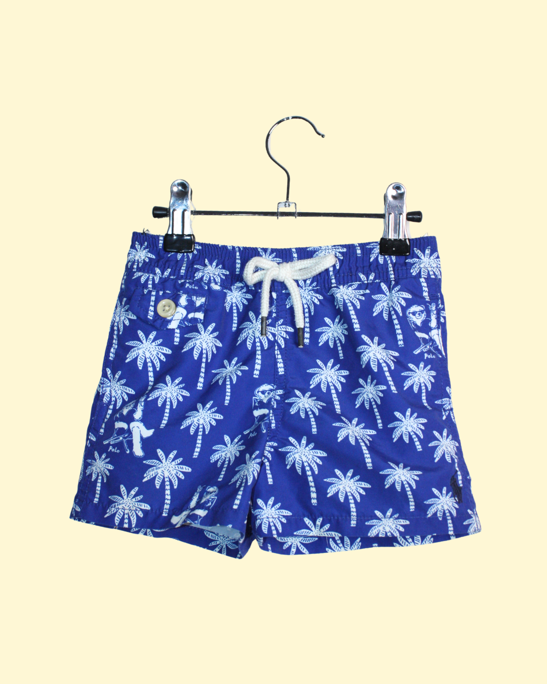 Short de bain bleu polo bear 12 mois