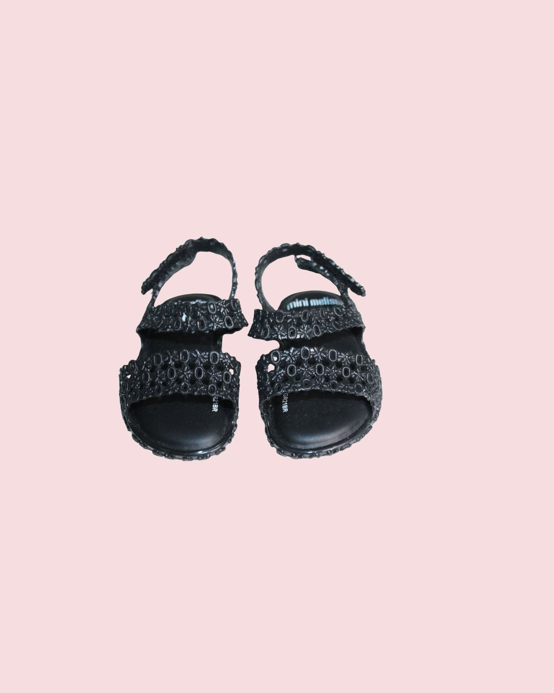 Mini Melissa - Sandales noires pointure 20