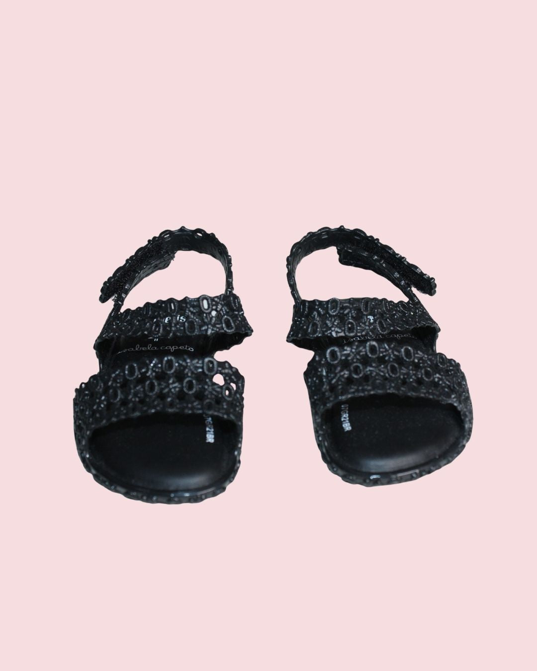 Mini Melissa - Sandales noires pointure 20